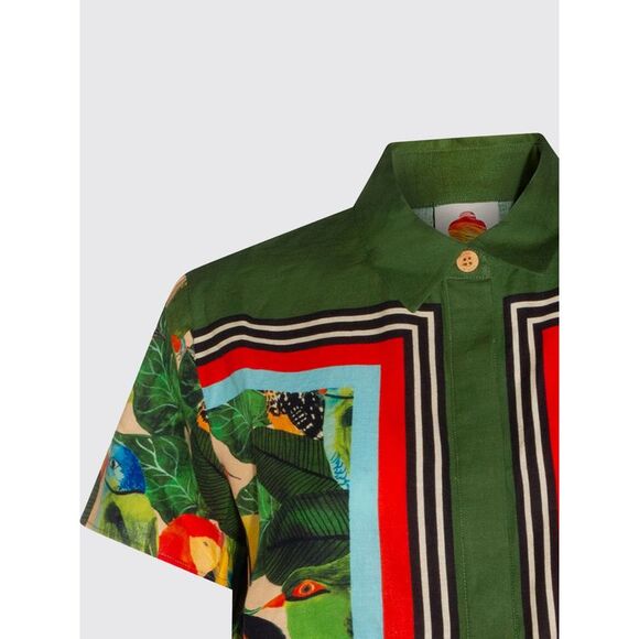 Farm Rio Shirt Woman Sand - Picture 4 of 4